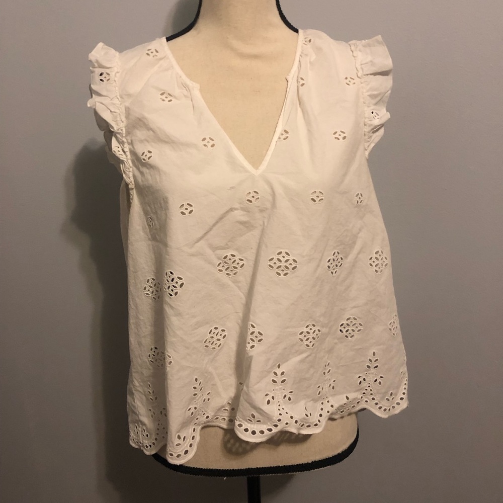 Madewell White Top